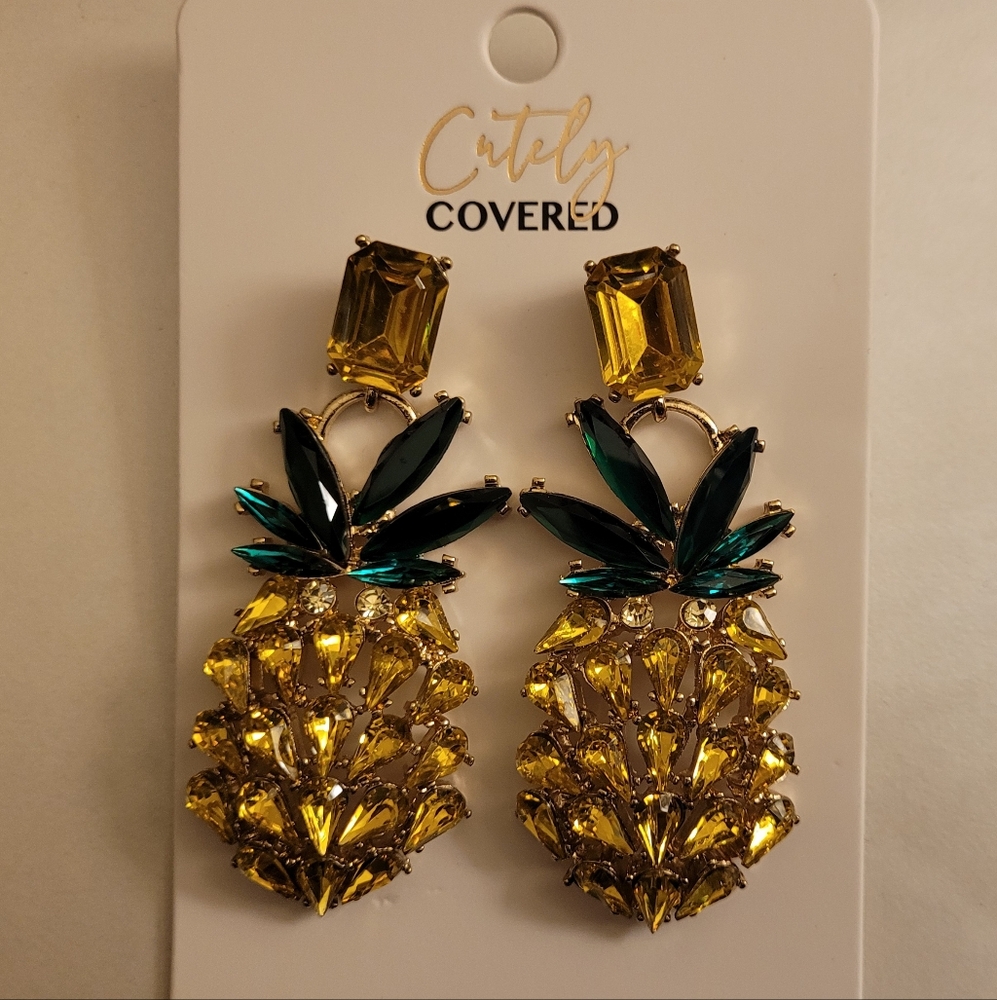 Pineapple Earrings 🍍